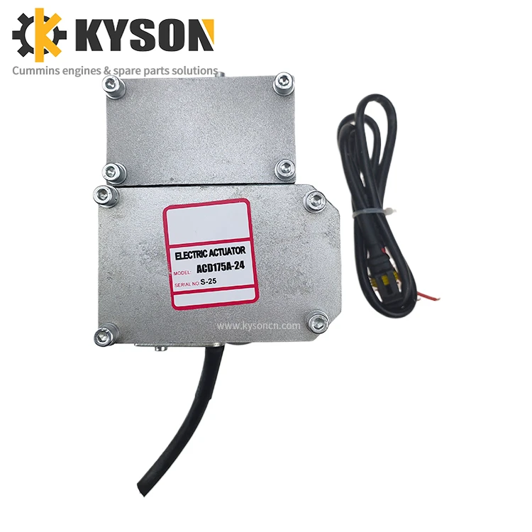 Aktuator Pompa Injeksi Bahan Bakar Generator 6BT 6CT S6100 ACD175A-24 Untuk Cummins